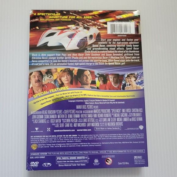 Iron Man & Speed Racer DVD - Picture 5 of 5